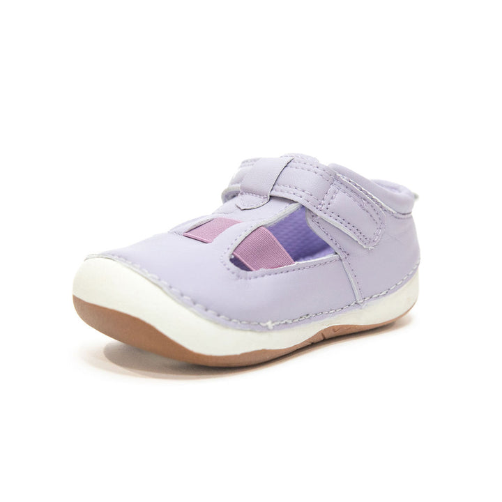 INDI Purple prewalker shoes by Billycart Kids Australia | Podiatrists recommended first walker sandals for toddler girls